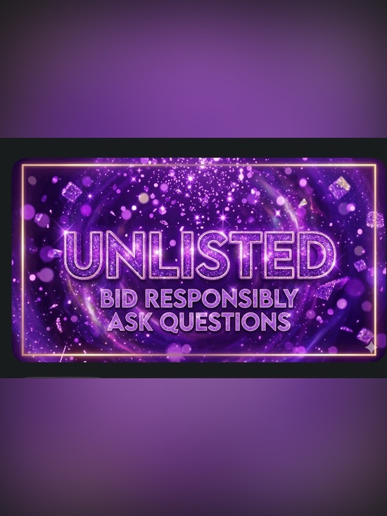 live show unlisted Handbags - Unlisted item for live show - no cancellations - please ask before bidding